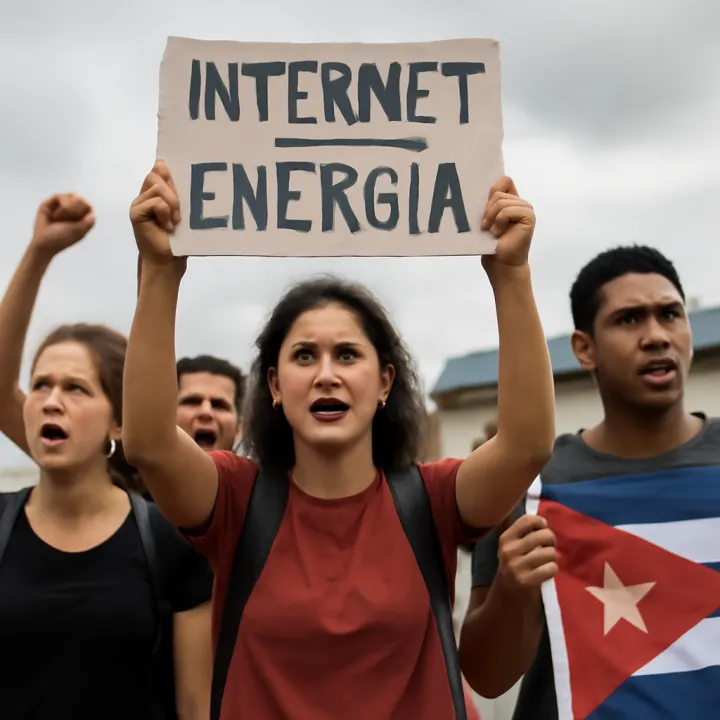 Cuban Students Rally for Change Amid Energy Shortages