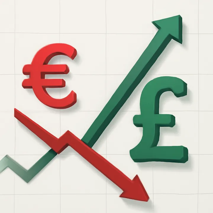 Pound Strengthens Against Euro Amid Market Deleveraging