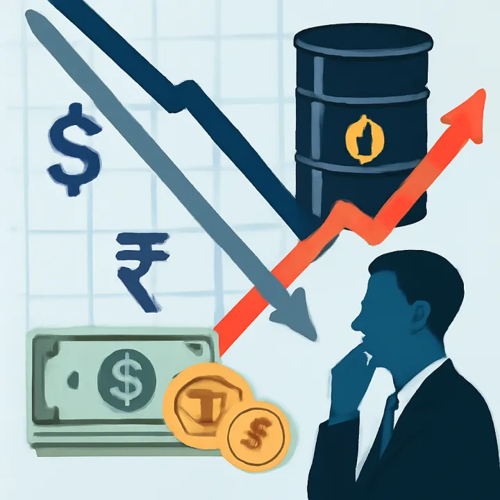 Indian Rupee Reaches All-Time Low as Oil Prices Surge