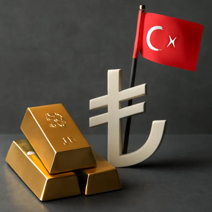 Turkey's Central Bank Boosts Gold Reserves to Stabilize Lira