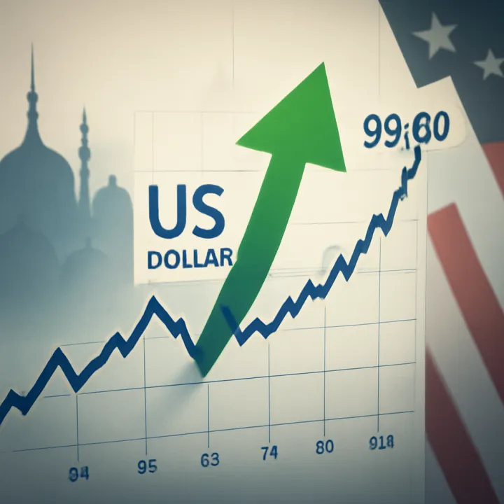 US Dollar Index Nears 99.00 Amid Geopolitical Tensions