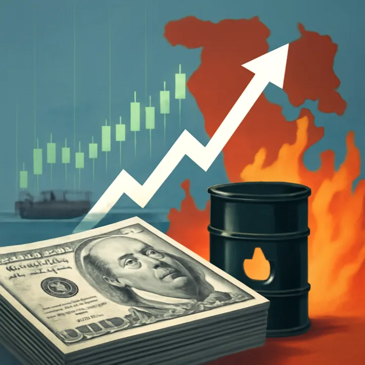US Dollar Gains Ground as Oil Prices Rise on Tensions