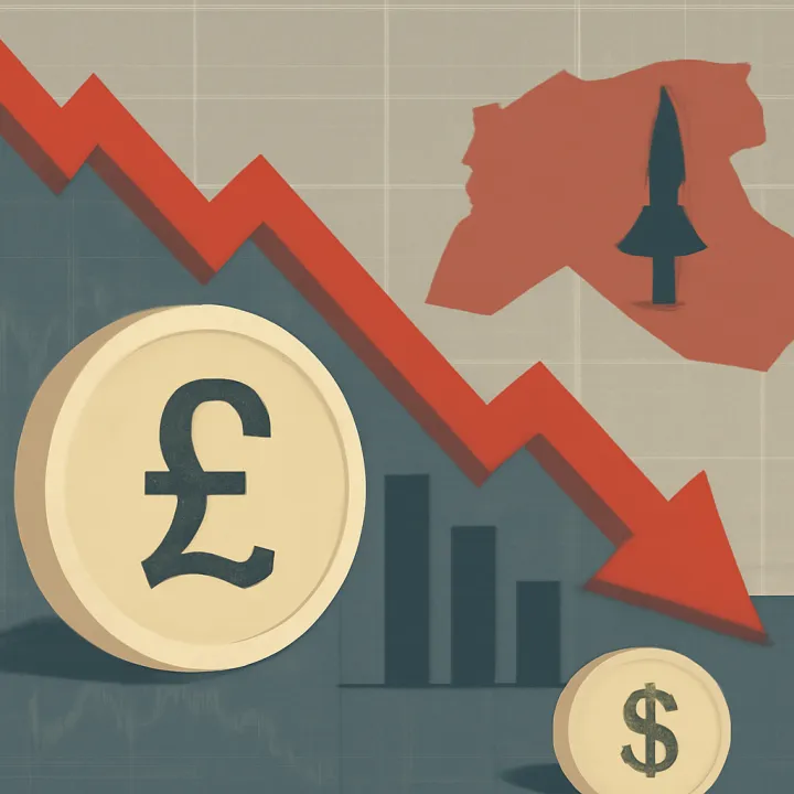 Pound Sterling Falls Amid Stagflation and Geopolitical Tolls