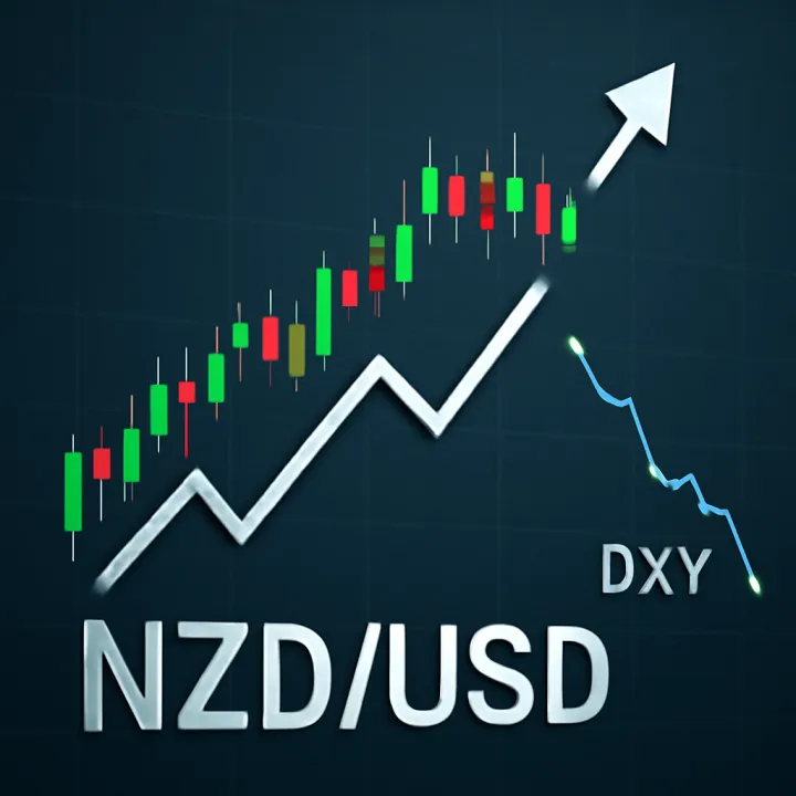 NZD/USD Holds Steady Around 0.5950 as USD Gains Slow