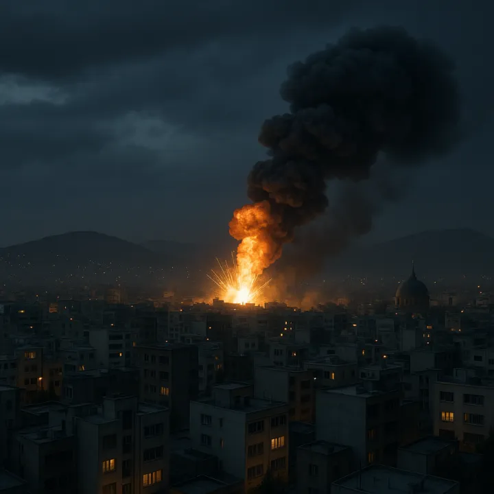 Eastern Tehran Experiences Air Attacks Amid Tensions