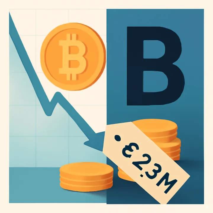 Capital B Buys 37 BTC for €2.3 Million Amid Market Slump