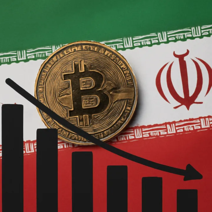 Iran's Bitcoin Hashrate Falls 77% Amid Miner Exodus