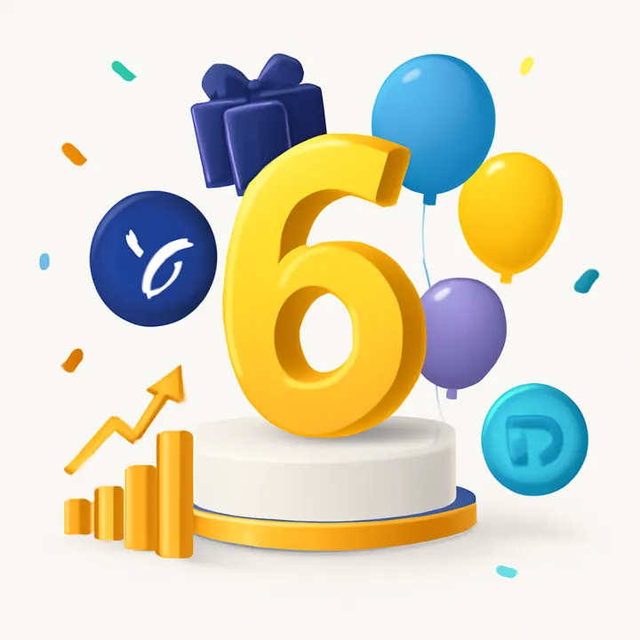 BYDFi Marks 6th Anniversary with April Festivities