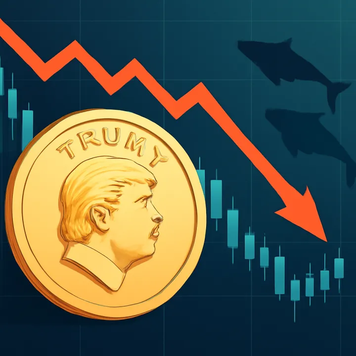 TRUMP Memecoin Faces 90% Drop, But Whales Keep Buying