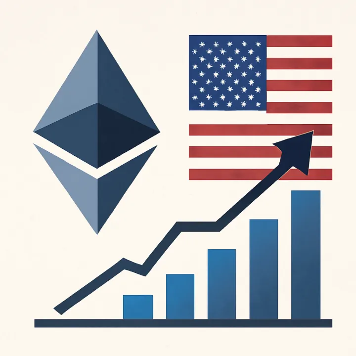 Ethereum Demand Grows as Coinbase Index Jumps 33% in U.S.