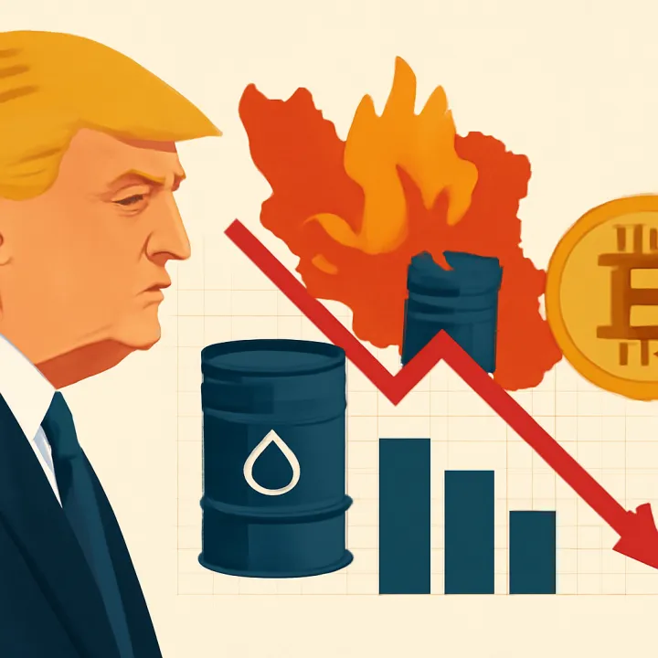 Market Turmoil Following Trump's Comments on Iran Risk