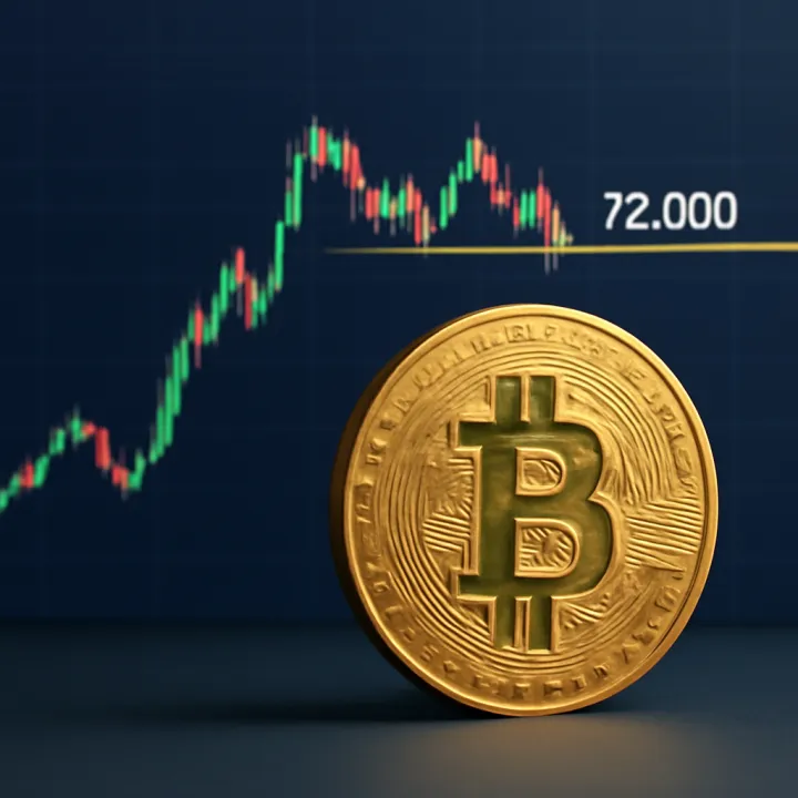 Bitcoin Tests $72K Resistance as Market Attempts Recovery