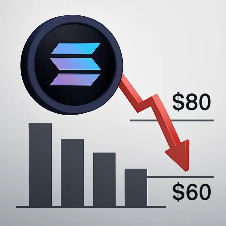 Solana Sinks Under $80 Support: Is $60 Next Stop?
