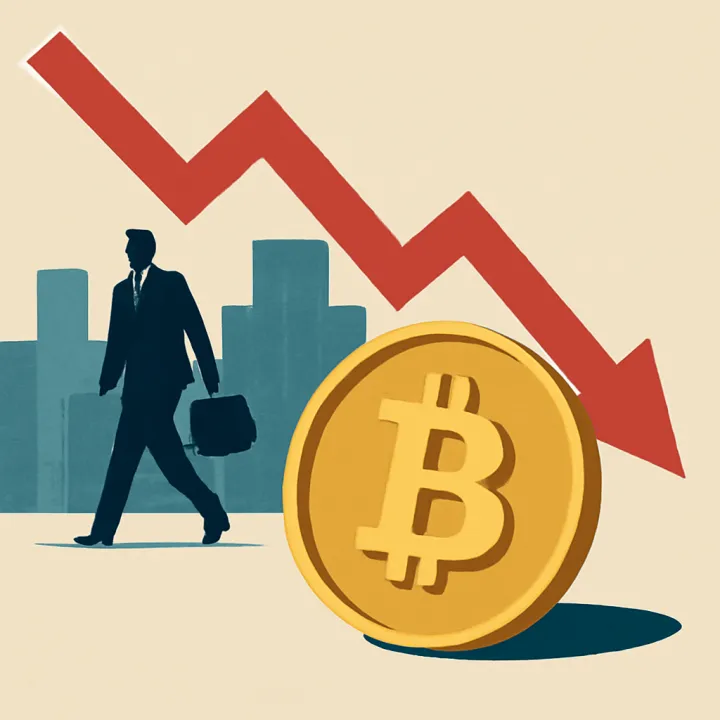 Bitcoin Experiences Institutional Selling Amid Market Turbul