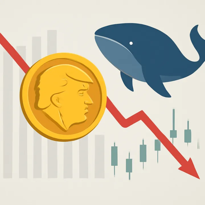 TRUMP Memecoin Stagnates Despite $3M Whale Activity