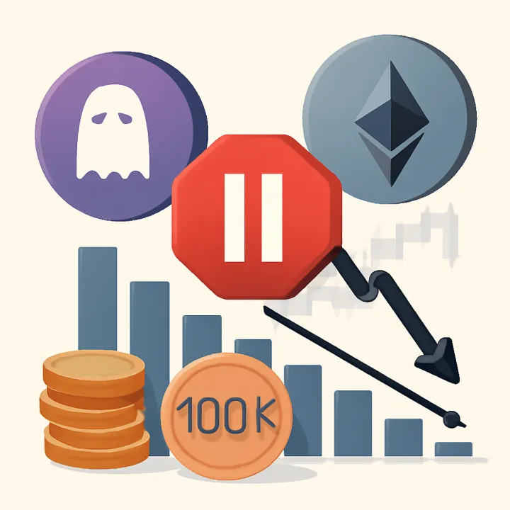 Aave Pauses rsETH Markets as DeFi Protocols Tackle 100k ETH Shortfall