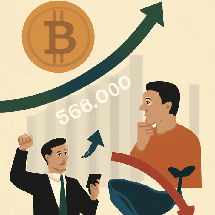 Bitcoin Reaches $68K as Retail Buys, Whales Short Sell