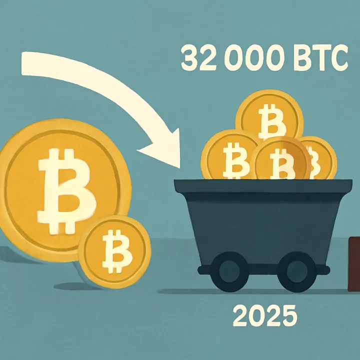 Public Miners Offload 32,000 BTC, Exceeding 2025 Sales