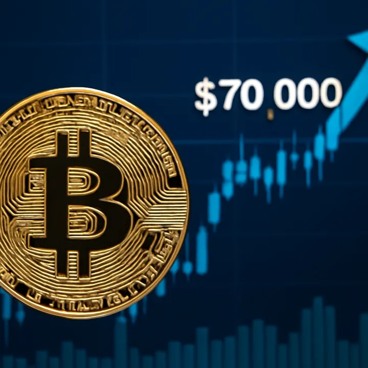 Bitcoin Rally Approaches $70,000 Amid Iran Ceasefire Hopes