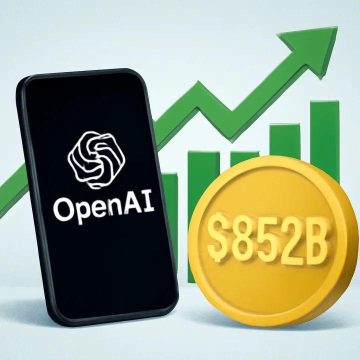 OpenAI Surpasses $852 Billion Valuation After Funding Surge