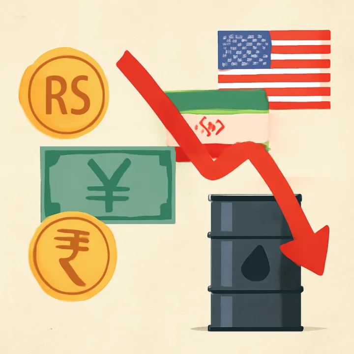 Emerging Market Currencies Decline as Oil Prices Rise in US-Iran Tensions
