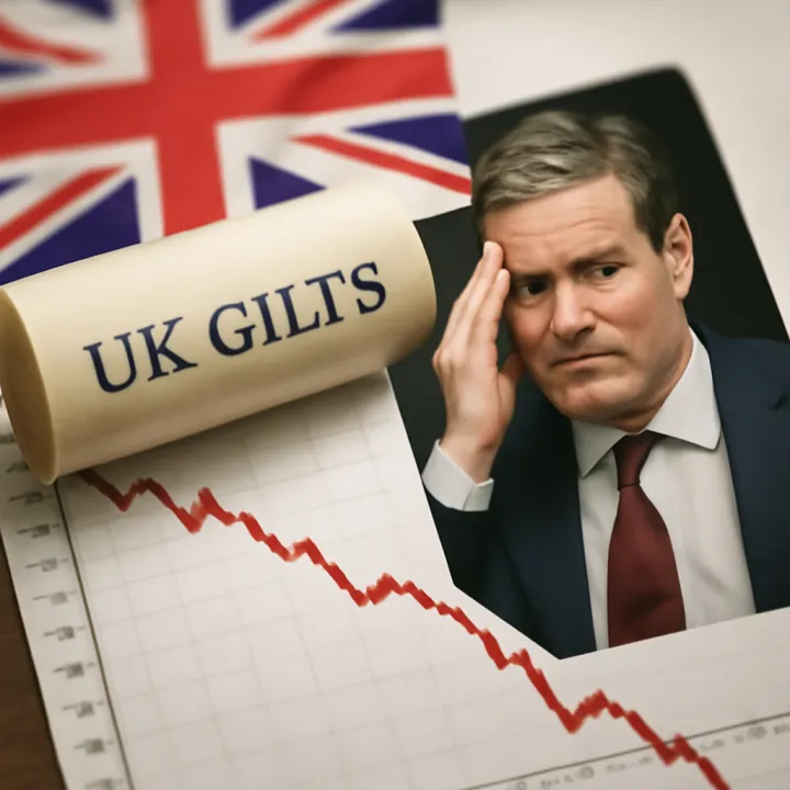 UK Gilts Decline Amid Starmer's Political Challenges
