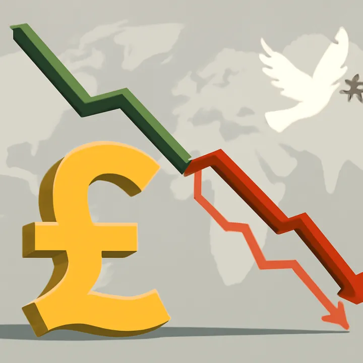 Pound Weakens as Ceasefire Fuels Demand for Dollar
