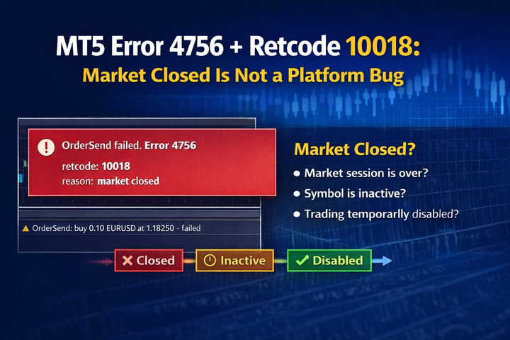 Understanding MT5 Error 4756: Market Closed Explained