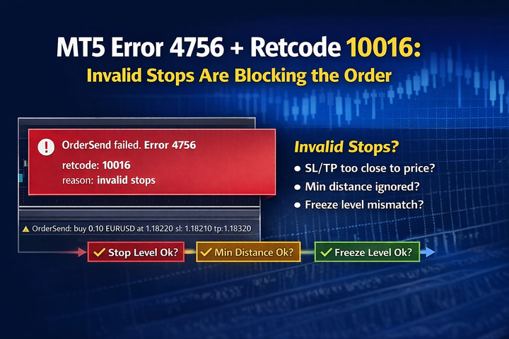 Understanding MT5 Error 4756 and Its Causes for Trading