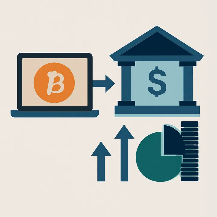 Crypto Firms Advance Integration with Traditional Finance
