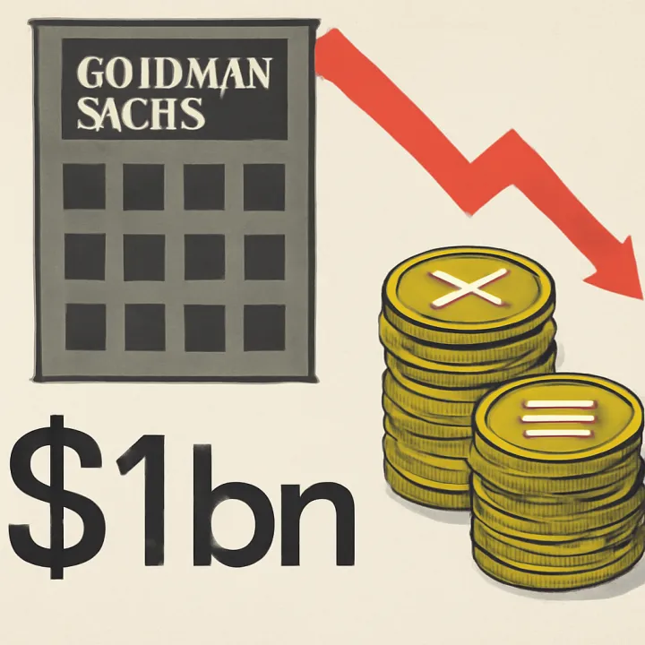 Goldman Sachs Leaves Crypto ETF, Triggers $1 Billion Outflow