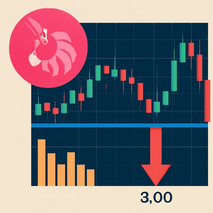 Uniswap Falls Below Key Support Level as $3 Target Emerges