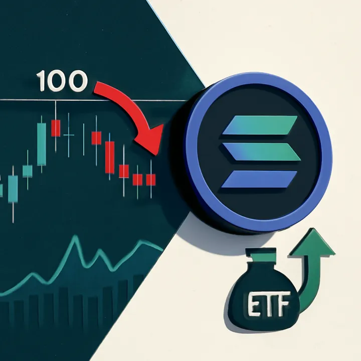 Solana Faces Resistance at $100 Amid ETF Fund Inflows