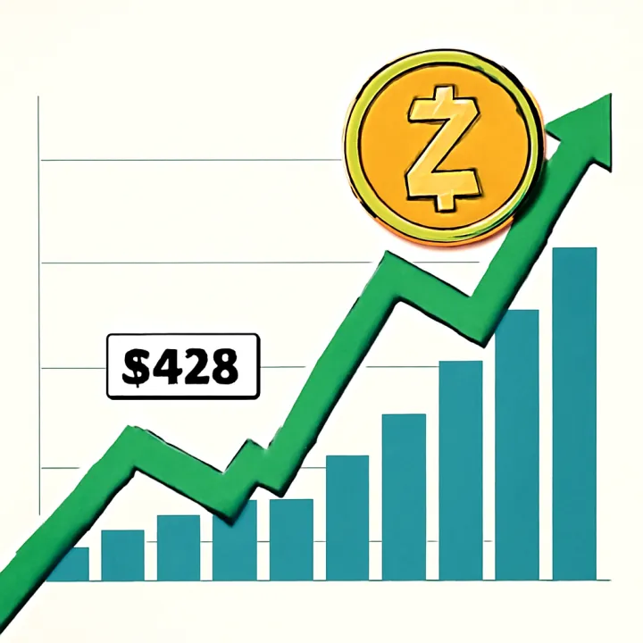 Zcash Rallies to Four-Month High of $428 Amid Privacy Coin Surge