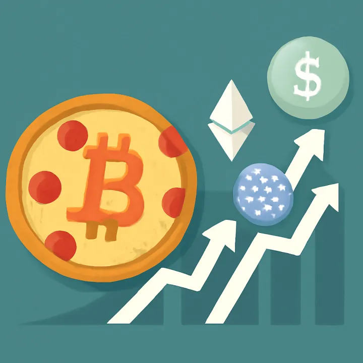 Altcoins Rally on Bitcoin Pizza Day Amid Capital Shift