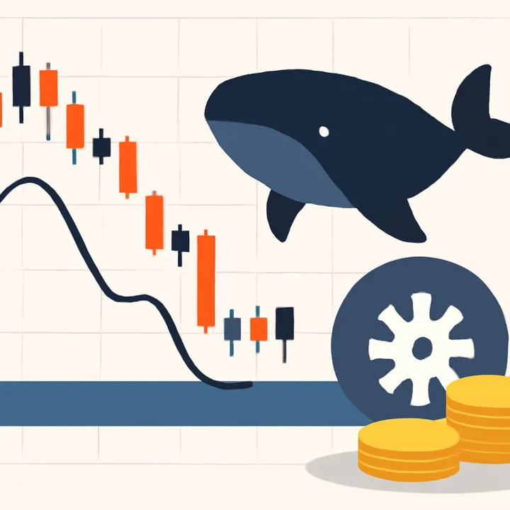 Kaspa Tests Crucial Support as Whale Activity Surges