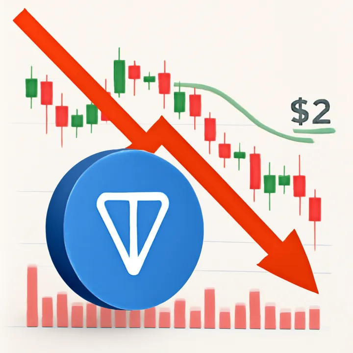 Toncoin Plummets 11%: Traders Urged to Sell Before $2