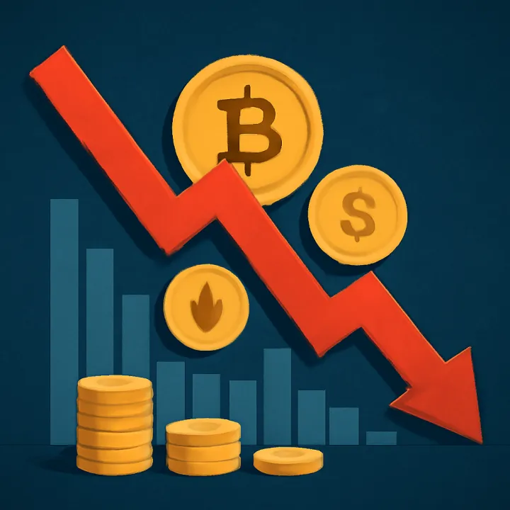 Crypto Market Sees $300 Billion Loss Amid Weakening Demand