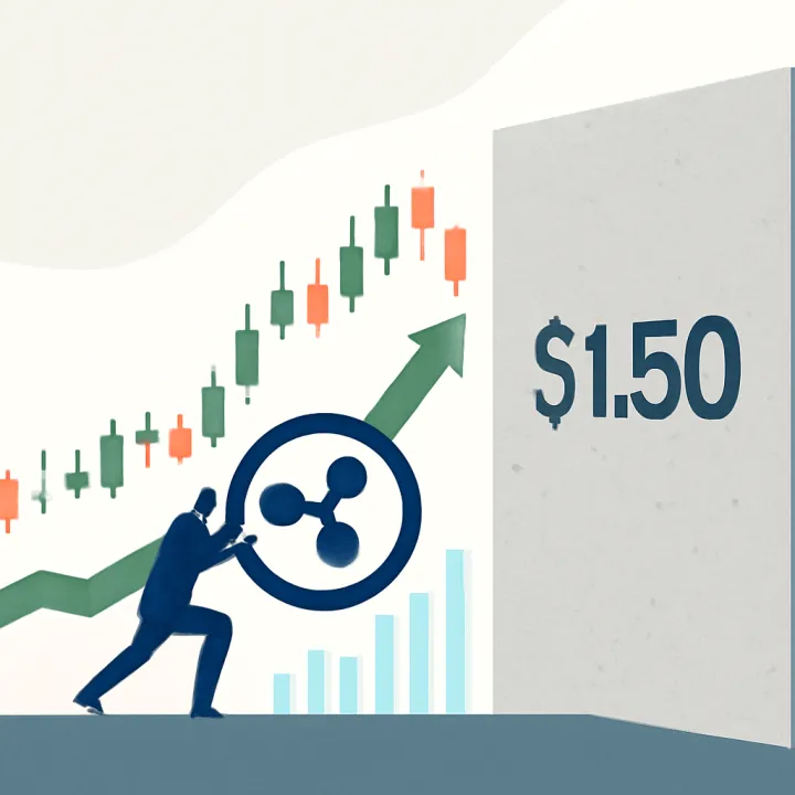 XRP Faces Supply Wall at $1.50 Amid Increased Trading Activity