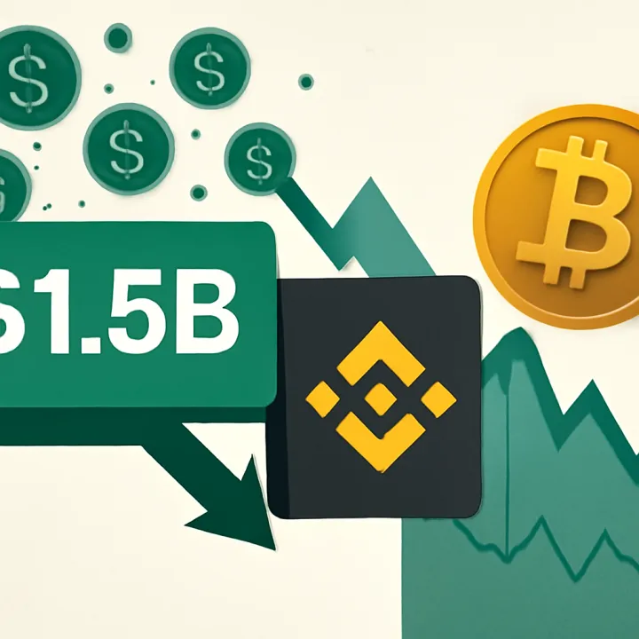 $1.5B Stablecoin Inflow to Binance Sparks Bitcoin Concerns
