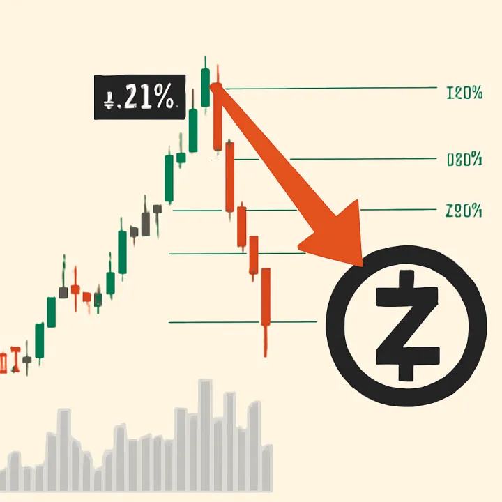 ZEC Drops into Key Fibonacci Zone After 41% Rally Peak