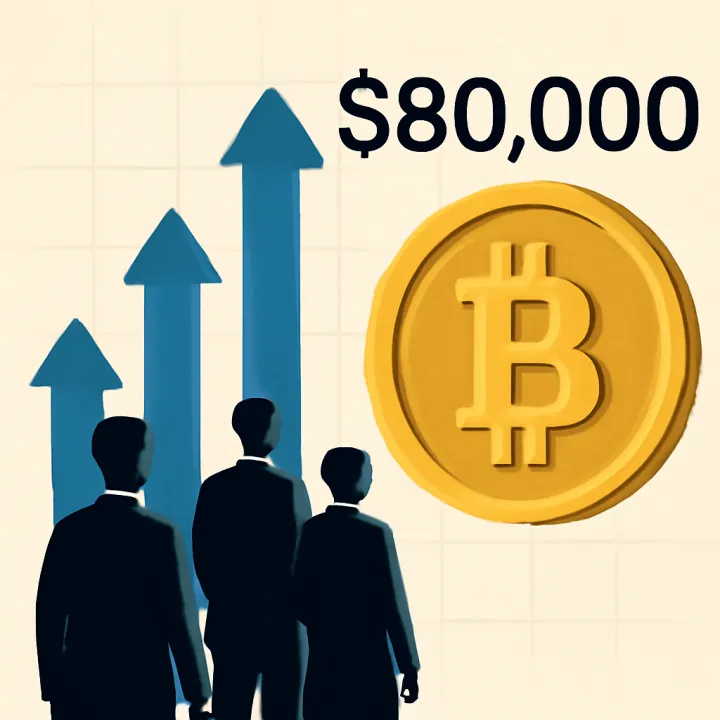 Institutional Demand Keeps Bitcoin Steady at $80K Level