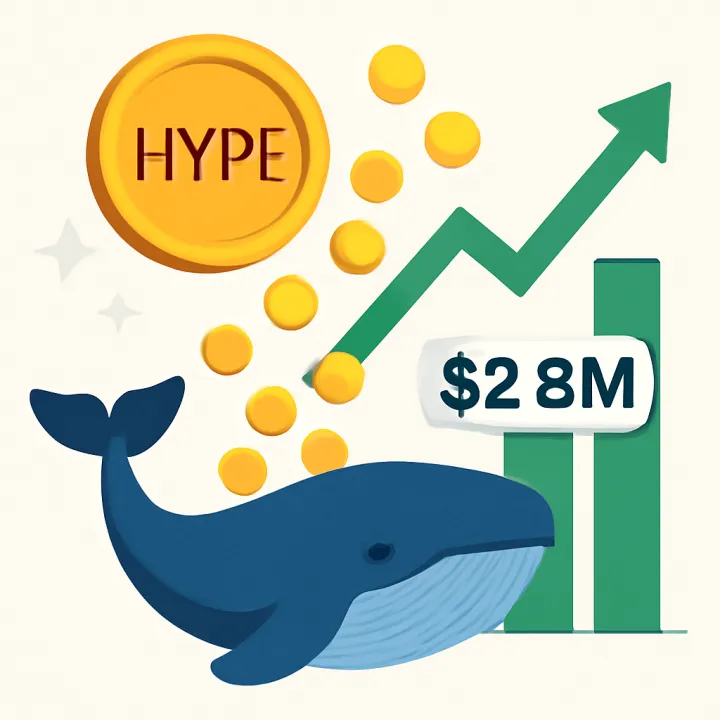 Hyperliquid Investor Makes $2.8 Million from HYPE Sale