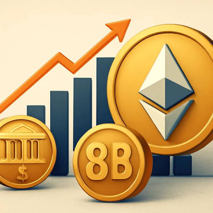 Tokenized Treasuries on Ethereum Reach $8 Billion Mark