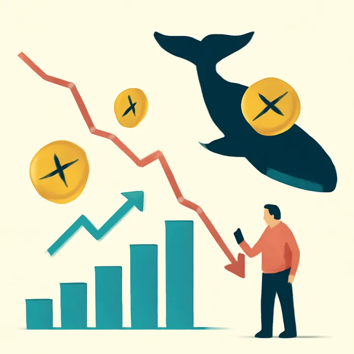 XRP Retail Investors Reemerge as Whale Holdings Drop to 2024 Low