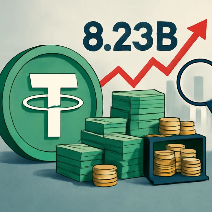 Tether Reports $8.23B Reserve Buffer Amid Profit Growth but Faces Scrutiny