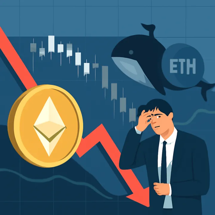 Ethereum Faces Pressure After 577K ETH Transfer; Whale Activity Raises Questions