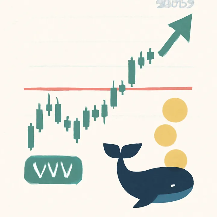 VVV Approaches $19 Resistance as Whale Interest Grows