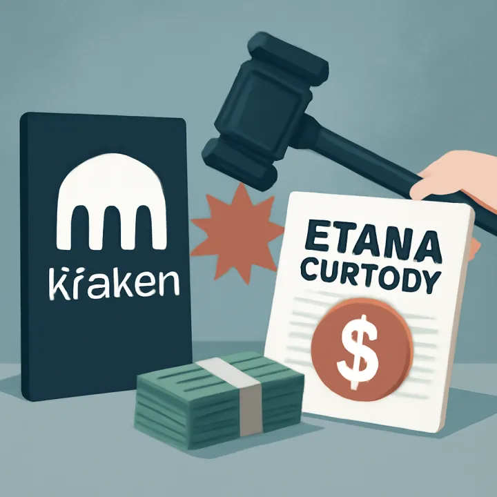 Kraken Files Lawsuit Against Etana Custody Over Alleged $25M Fund Misuse