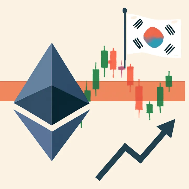 Ethereum Faces Key Supply Zone Amid Korea Premium Surge